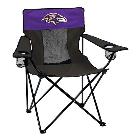 Logo Brands Baltimore Ravens Elite Chair 603-12E